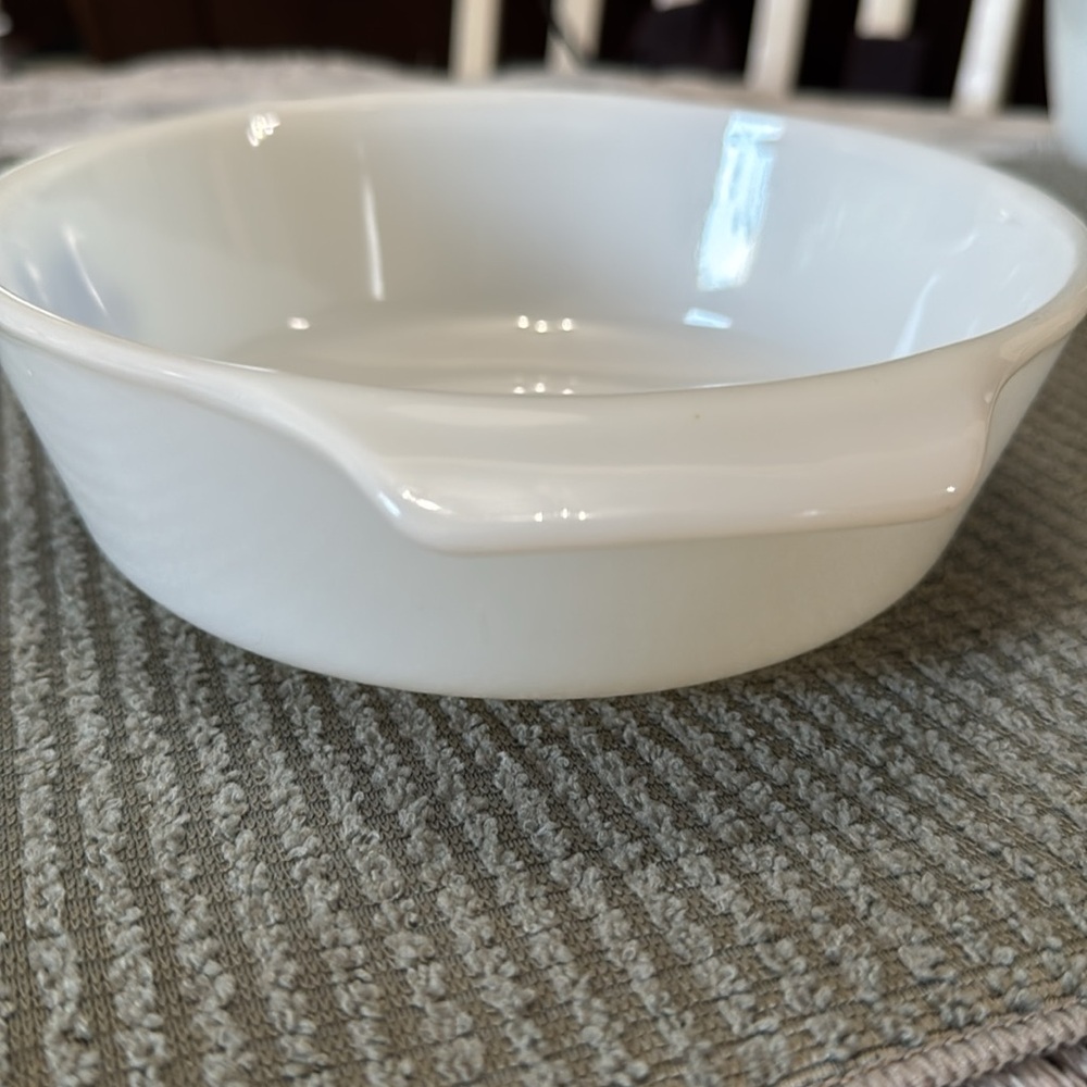 Anchor Hocking Fire King 1 Quart #436‎ Blue Cornflower Casserole Dish  Vintage - Picture 4 of 11